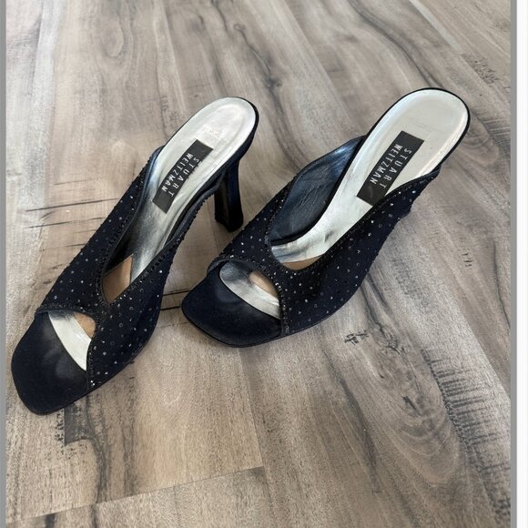 Vintage Stuart Weitzman Mule Heels - Size 8.5 - Picture 2 of 4